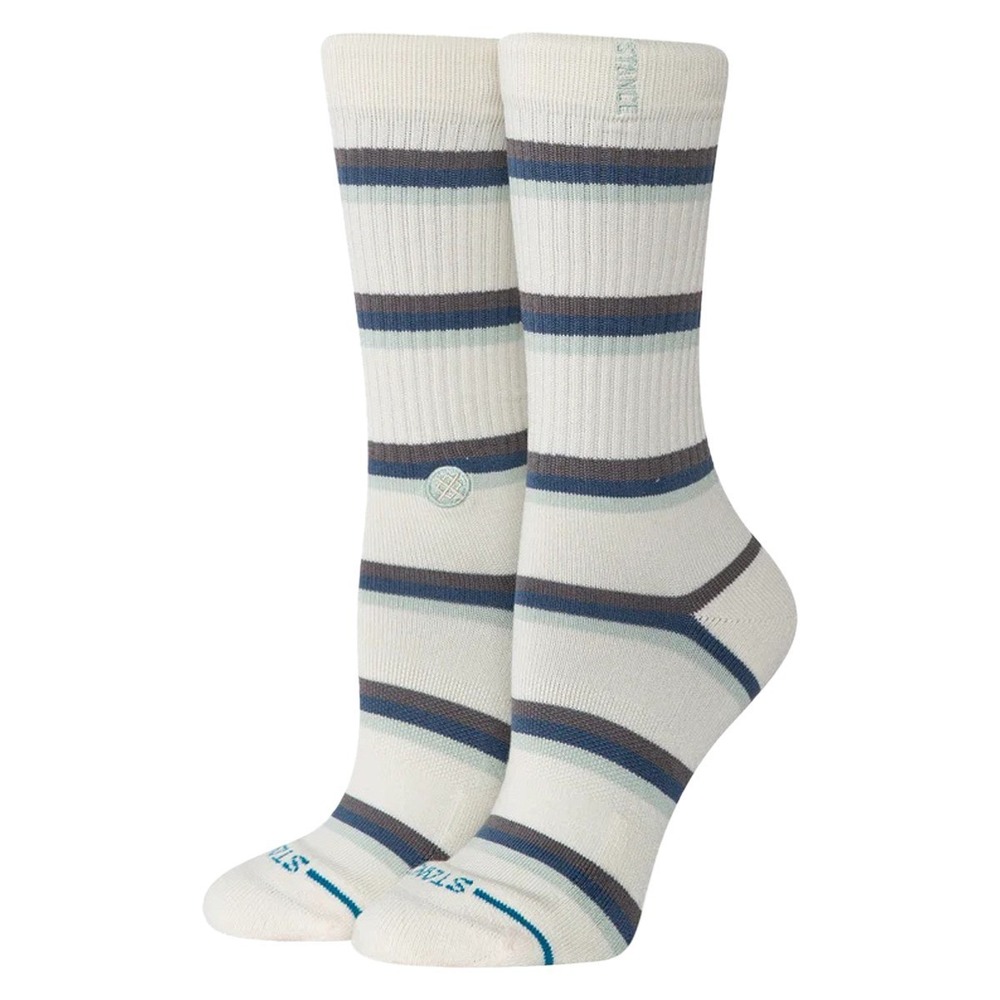 Stance Strata Crew Socks Ivory Butter Blend Infiknit W556D25WSC-IVO Mens‎ M